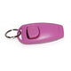 2 in 1 Mini Plastic Pet Dog Cat Clicker Whistle Trainer Aid Tools with Keyring - Ecart