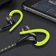 3.5mm Sport Earphone Super Stereo Headsets Sweatproof Running Headset with Mic Ear Hook for All Mobile Phone - Ecart