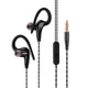 3.5mm Sport Earphone Super Stereo Headsets Sweatproof Running Headset with Mic Ear Hook for All Mobile Phone - Ecart