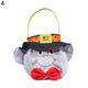 Funny Halloween Candy Bag Gift Basket Kids Trick or Treat Handbag Decor Prop - Ecart