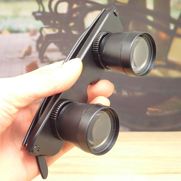 3 in 1 Glasses Style 3x28 Telescope Presbyopic Sunglasses Fishing Binoculars - Ecart