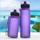 400ml/560ml Frosted Portable Leak Proof Outdoor Travel Sports Water Cup Bottle - Ecart