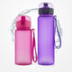 400ml/560ml Frosted Portable Leak Proof Outdoor Travel Sports Water Cup Bottle - Ecart