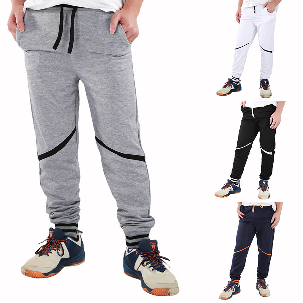 Kids Boys Cargo Pants Baggy Trousers Dance Sweatpants With Pockets Bottoms  Jazz | eBay