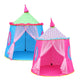 Lovely Castle Foldable Kids Tent Ger Yurt Indoor Outdoor Playhouse Game House