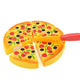 Child Kitchen Simulation Pizza Party Fast Food Slices Cutting Play Food Toy - Ecart