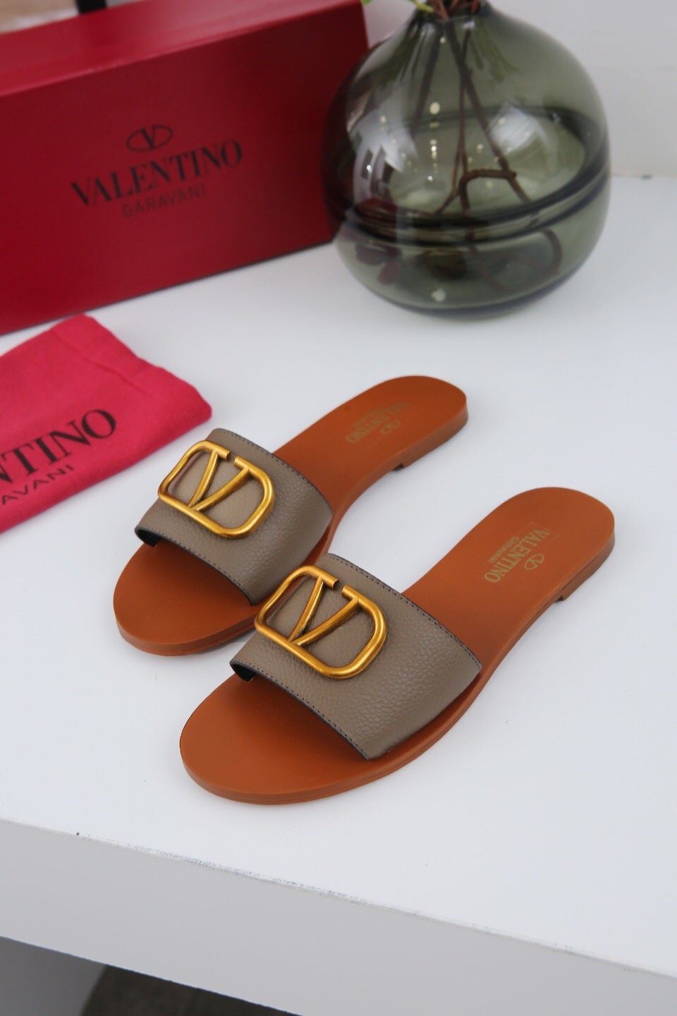 Valentino Fashion Women Casual Slipper Shoes 45