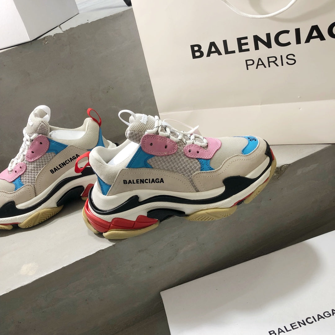 Balenciaga Triple-s Tess.s.Gomma Unisex Sneaker Shoes 64