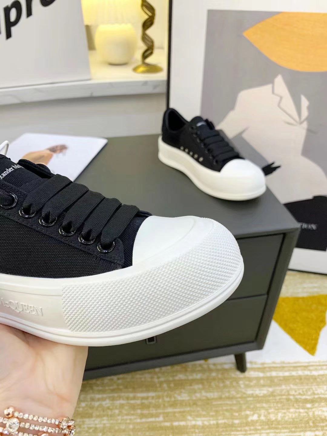 Alexander McQueen Fashion Sneaker Shoes 93