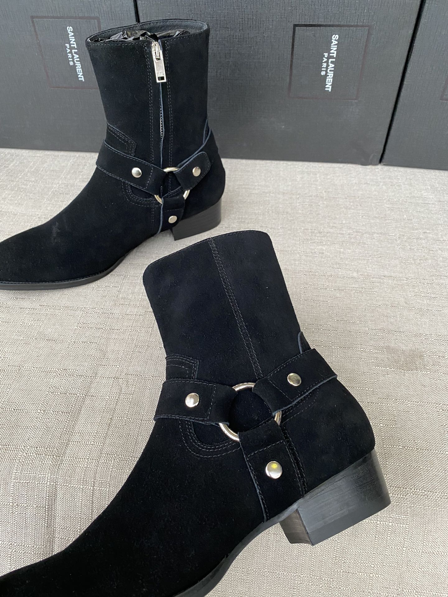 Saint Laurent YSL Women Fashion Boots Shoes 08