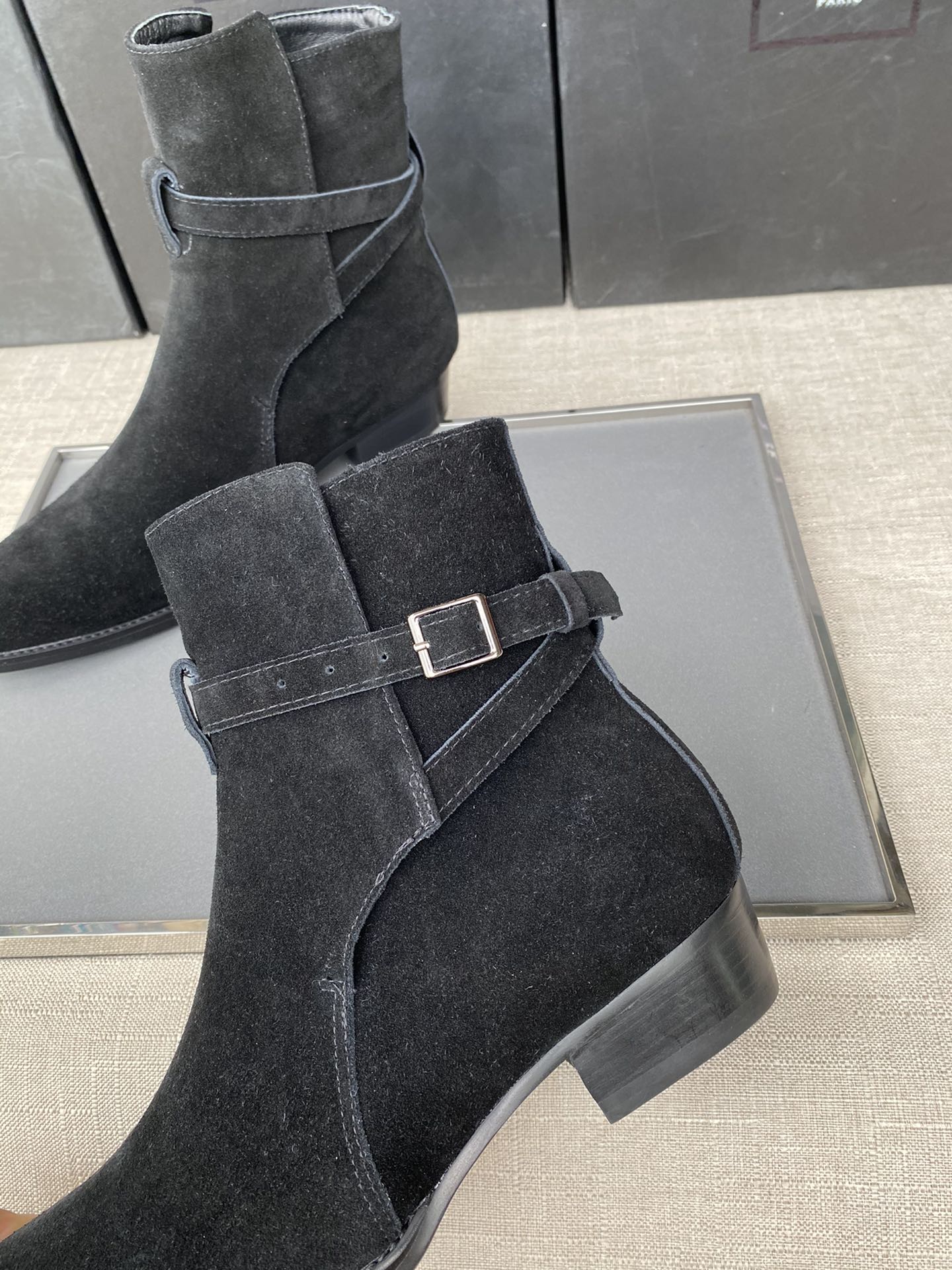Saint Laurent YSL Women Fashion Boots Shoes 01