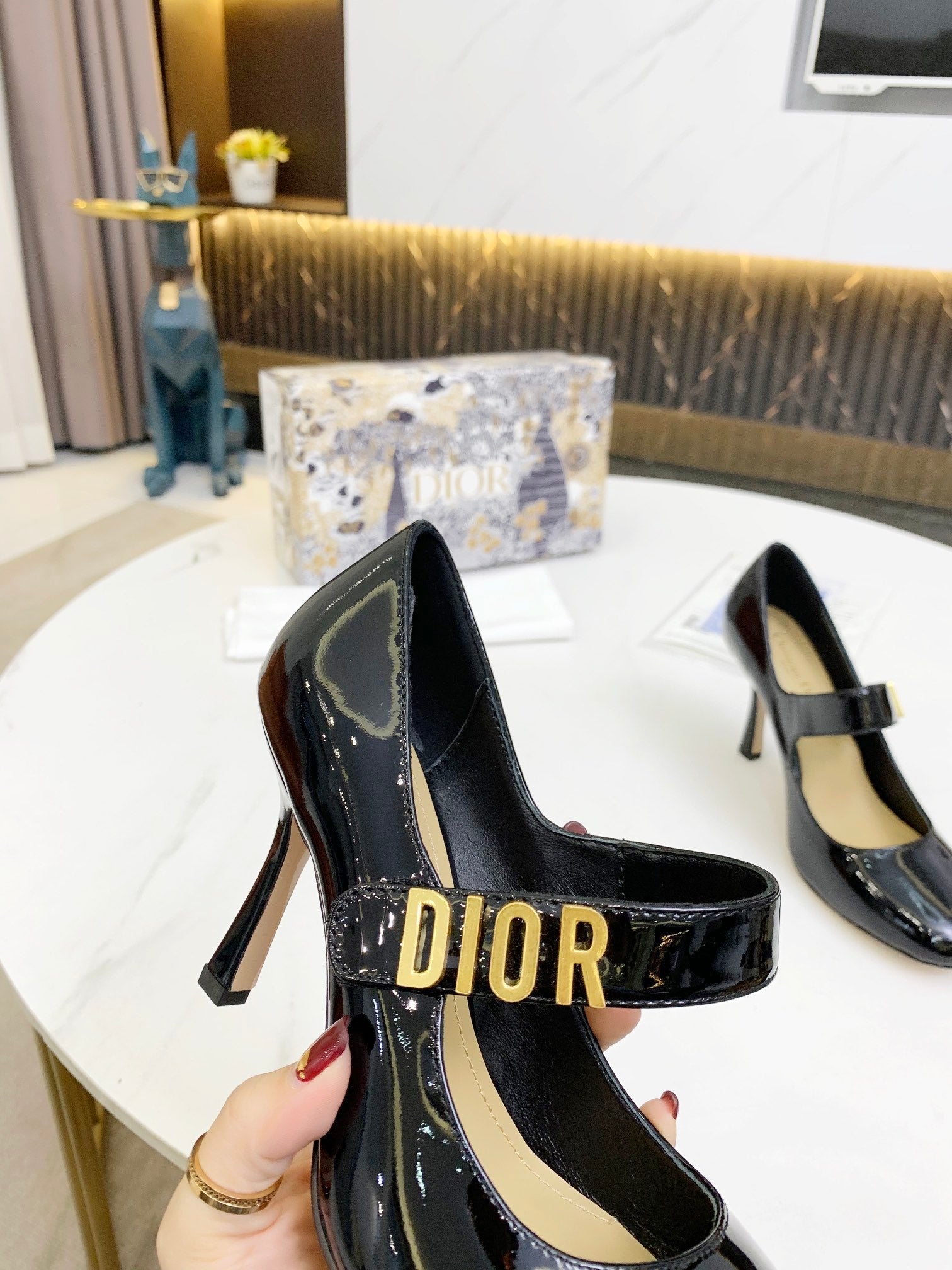 Christian Dior Fashion High Heel 9.5cm Shoes 01