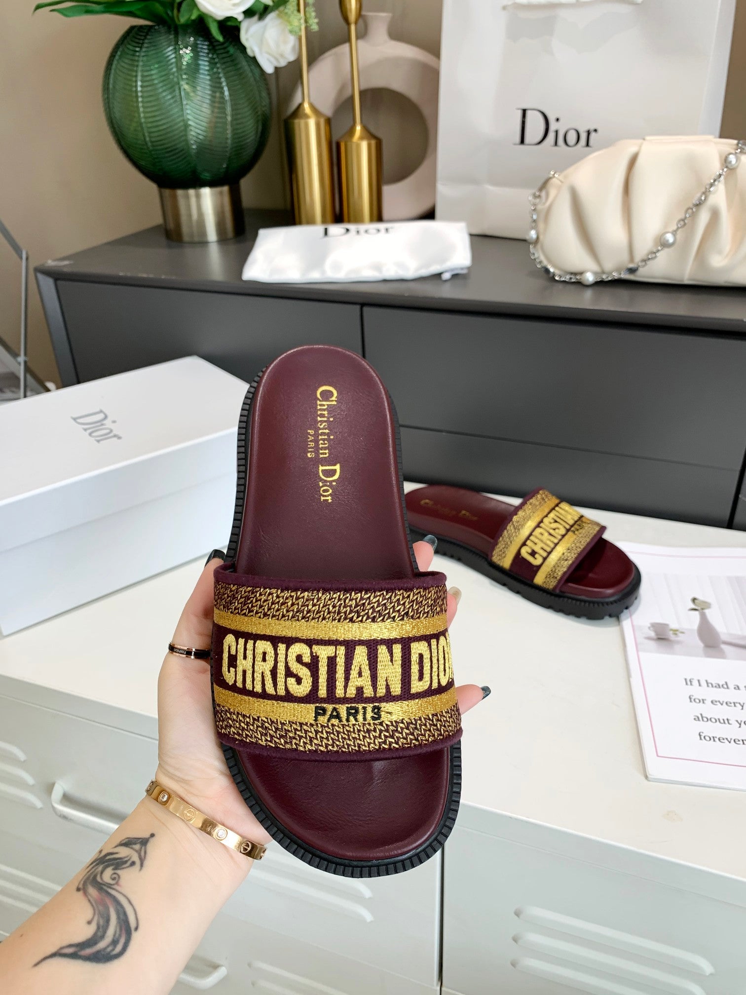 Christian Dior Fashion Women Casual Slipper Shoes 31