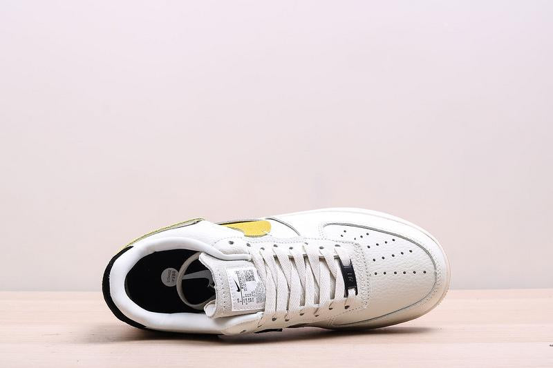 Nike Air Force 1 inside out BEIGE BLACK air force mandarin duck hook