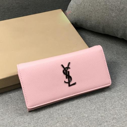 YSL SAINT LAURENT Bag Wristlet Classic Women Leather High Quality Wallet Purse-2