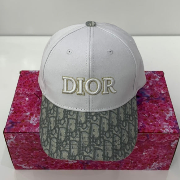 DIOR Embroidered duck tongue hat-2