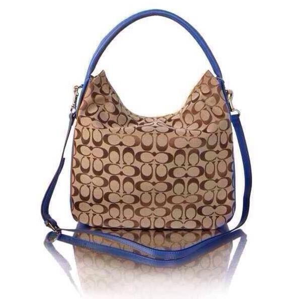 COACH Women Shopping Leather Tote Handbag Shoulder Bag-20