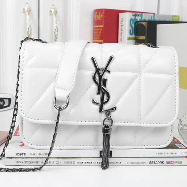 YSL Yves Saint laurent Women Fashion Leather Crossbody Shoulder Bag Satchel
