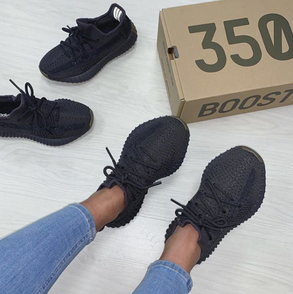 Adidas Yeezy Boost 350 V2 Black grey coconut lovers Black Angel 