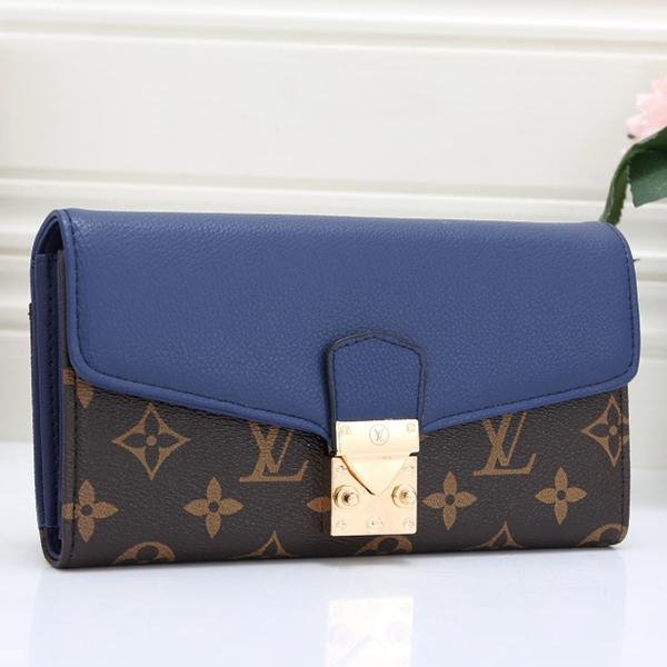 Louis Vuitton Women Fashion Leather Purse Wallet-6