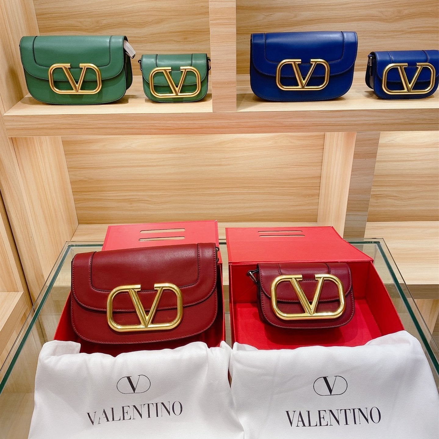 Valentino Leather Shoulder bag-7