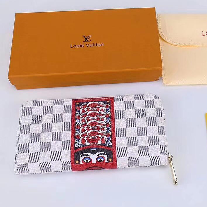 Louis Vuitton Women Fashion Leather Zipper Wallet Purse-8