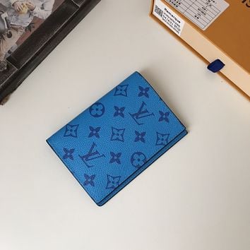 LV Louis Vuitton MONOGRAM CANVAS WALLET-3