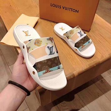 LV Louis Vuitton 2021 NEW ARRIVALS Mens And Womens Sandals Shoes