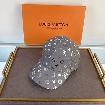 LV Louis Vuitton Monogram Baseball Cap Hat For Men And Women-74