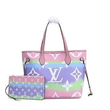 LV Louis Vuitton MONOGRAM CANVAS NEVERFULL HANDBAG TOTE BAG-3