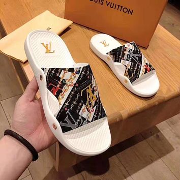 LV Louis Vuitton 2021 NEW ARRIVALS Mens And Womens Sandals Shoes