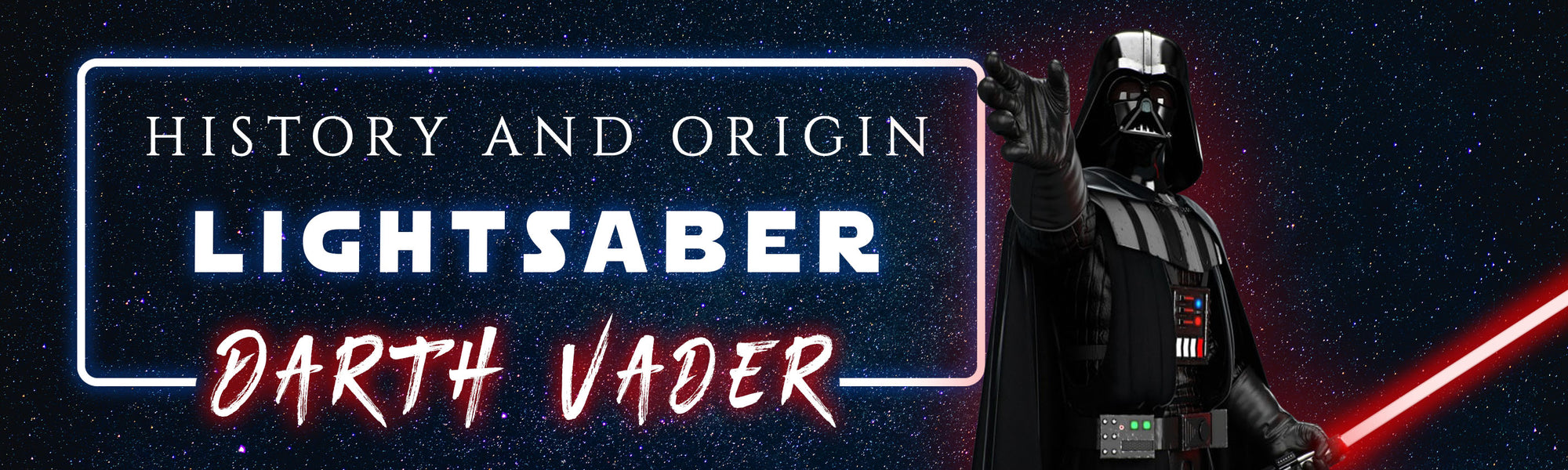 Numeriek specificatie Tutor Darth Vader's Lightsaber | Saber Universe