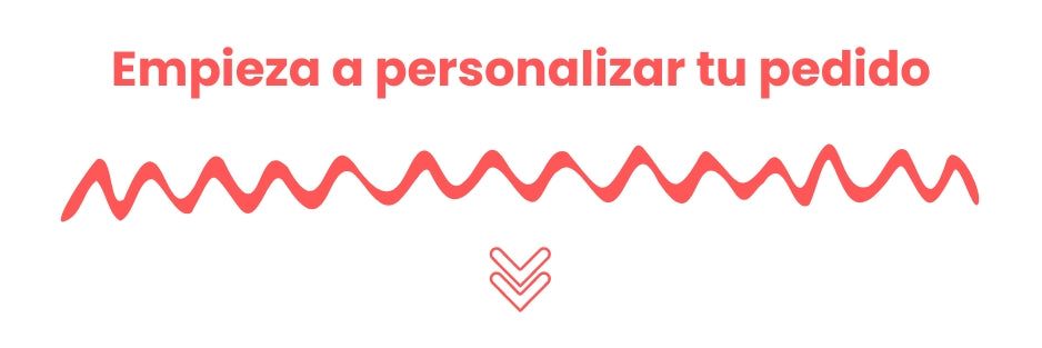 personalizar tu pedido