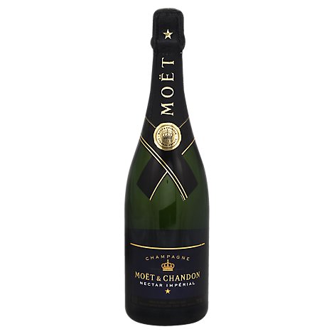 Moët Chandon Imperial Brut orné de paillettes d'or