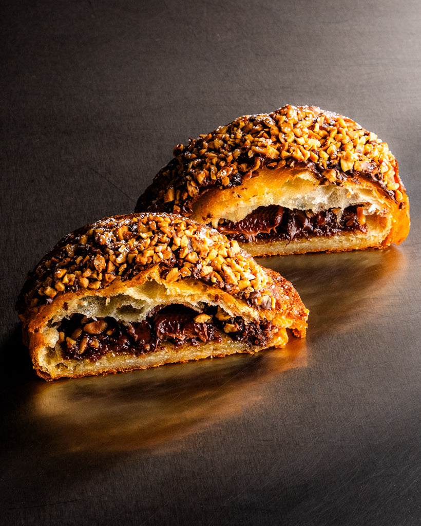 chocolate hazelnut croissant