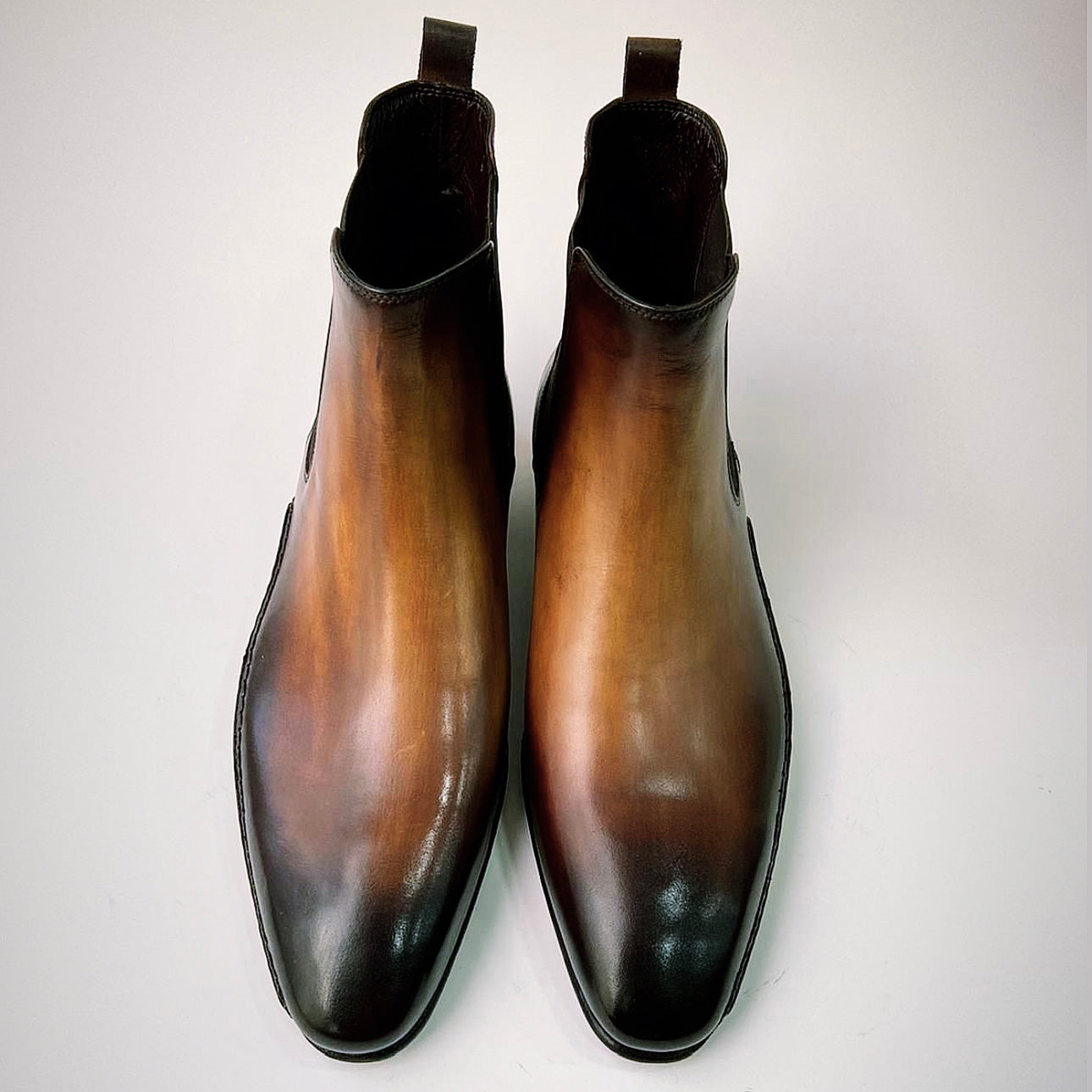 Tucci di lusso premium italian leather brown handmade
