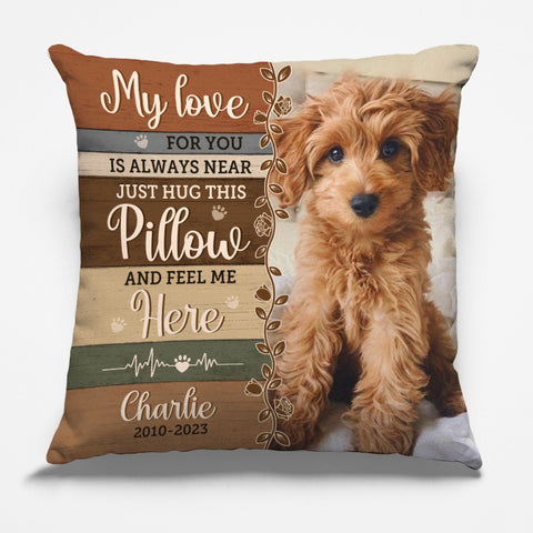 18x18 Pillow - Personalized Pet Pillow, Custom Pillows with Picture, H -  Pawfect House ™