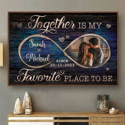 Just Want To Be Your Last Everything - Couple Personalized Custom Hear -  Pawfect House