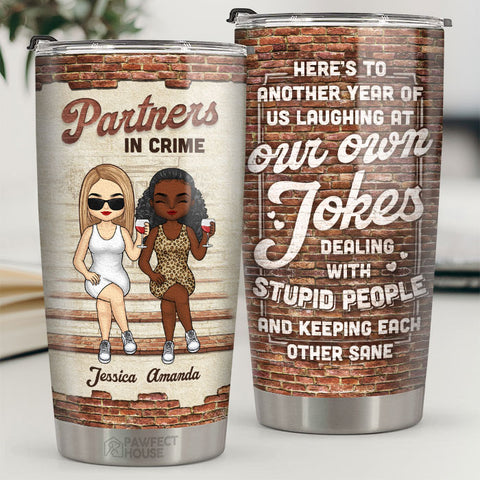 Drinking Buddies Husband Wife - Couple Personalized Custom 4 In 1 Can -  Pawfect House ™