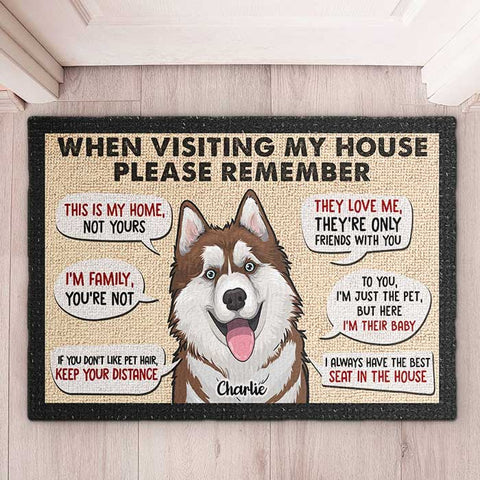 Pawfect House Personalized Door Mat, Funny Welcome Mats Outdoor, Rugs for  Entryway, Door Mats Indoor, Dog Door Mat, Indoor Door Mat, Front Door Rug