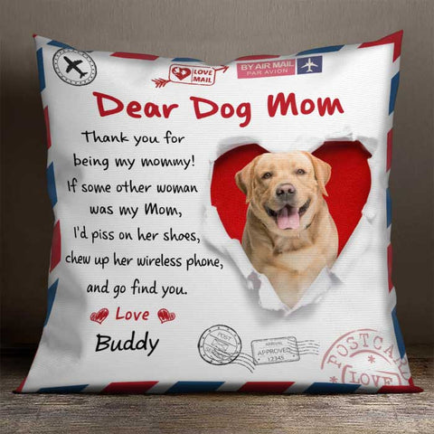 18x18 Pillow - Personalized Pet Pillow, Custom Pillows with Picture, H -  Pawfect House ™