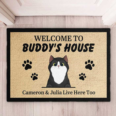 Personalized Door Mat, Home Decor, Welcome Mat, Door Mats Indoor, Indo -  Pawfect House ™