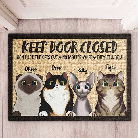 Welcome To The Pet Home - Funny Personalized Pet Decorative Mat, Doorm -  Pawfect House ™