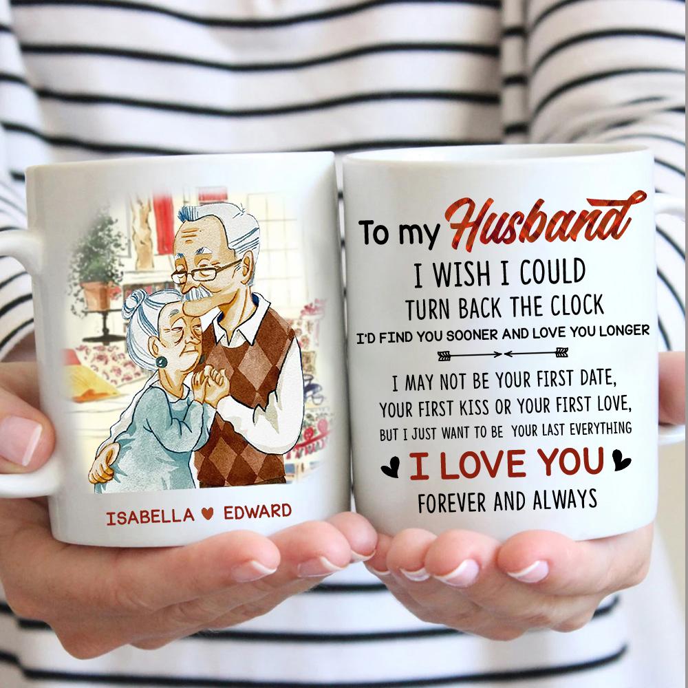 Congrats On Being My Boyfriend - Couple Personalized Custom Mug