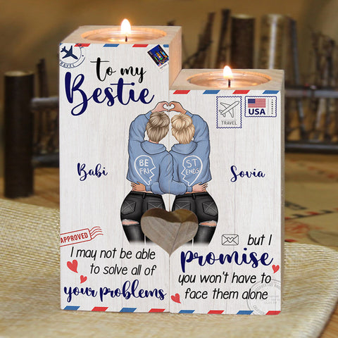 Friendship Is A Priceless Treasure - Bestie Personalized Custom Pillow -  Pawfect House ™