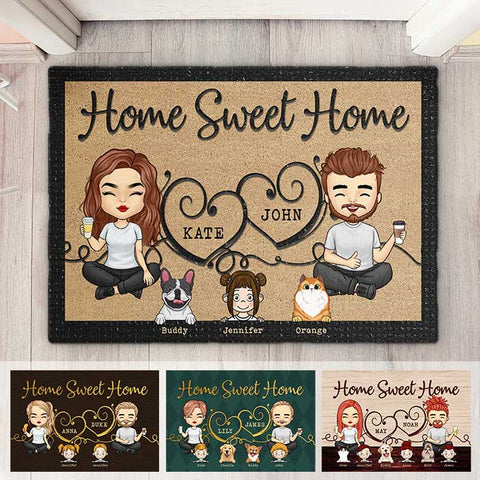 Personalized Door Mat, Home Decor, Welcome Mat, Door Mats Indoor, Indo -  Pawfect House ™