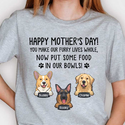 A We Are All Around You - Family Personalized Custom All-Over Printed T-Shirt - Mother's Day, Birthday Gift for Grandma, M - Pawfect House