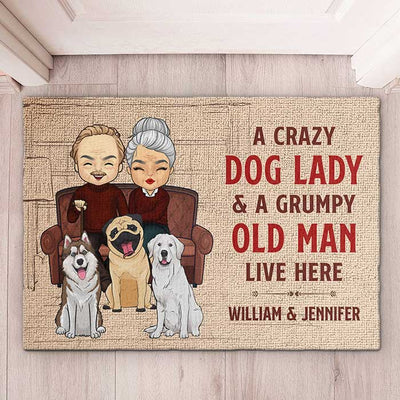 Pawfect House-Welcome to The Dog Home - Personalized Door Mats for Front  Door, Dog Doormat, Welcome Mat Funny, Welcome Home Gifts, Funny  Personalized