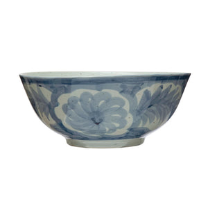 Hand Painted Stoneware Bowl - Everlee Jane