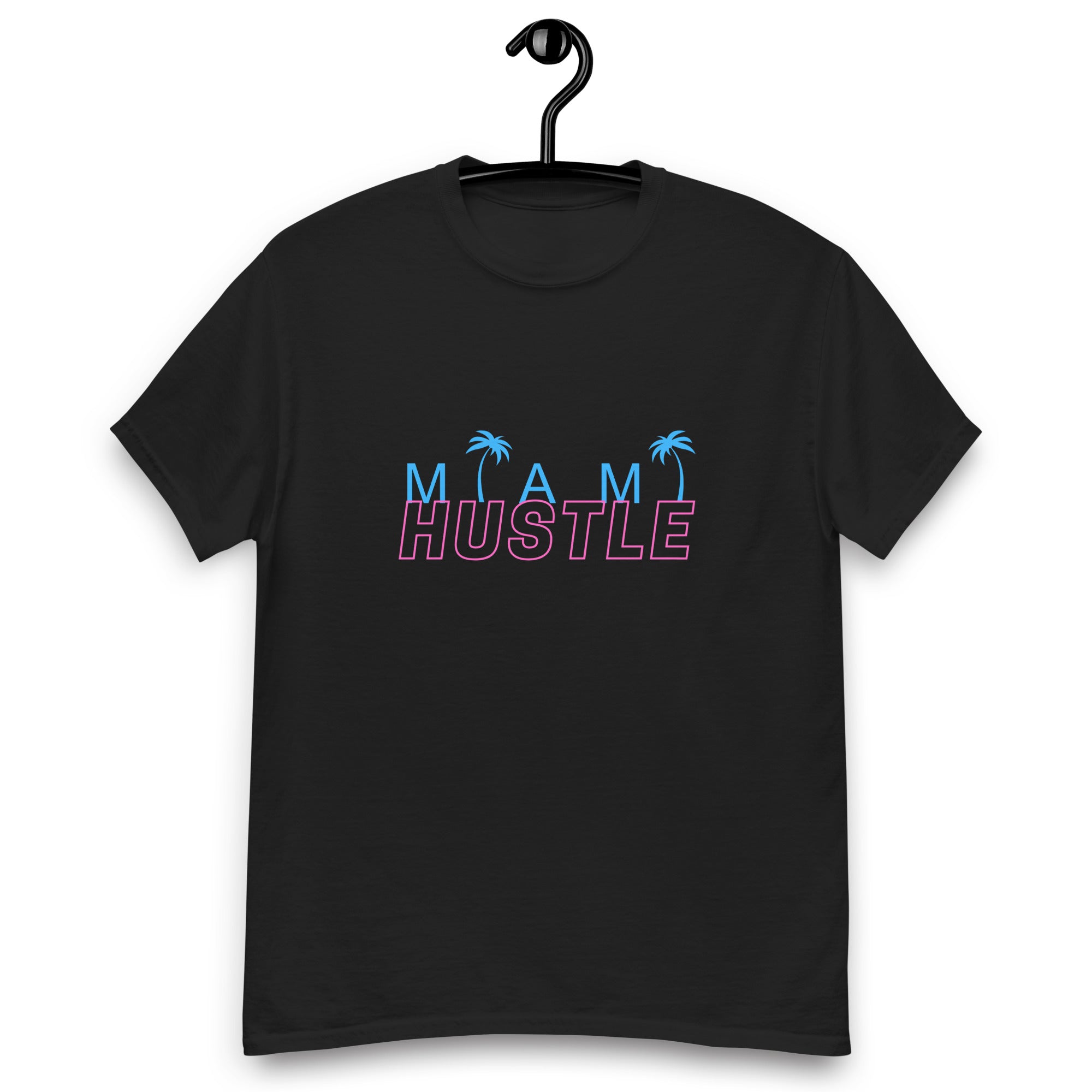 "Miami Hustle Classic Blend T-Shirt: Embrace the Vibrant Spirit"